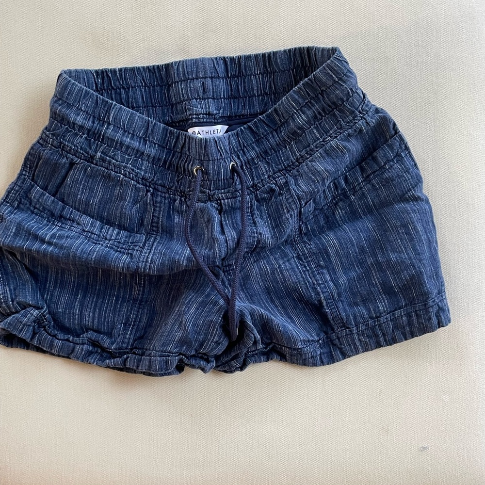Athleta blue shorts. Size 2
